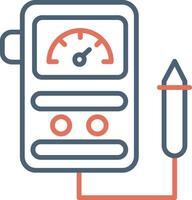 voltmeter vector icoon