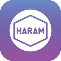 haram vector icoon