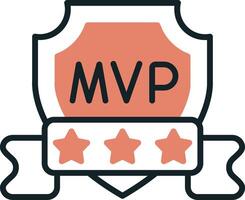 mvp vector icoon