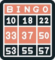 bingo vector icoon