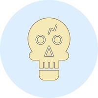 schedel eiland vector icoon