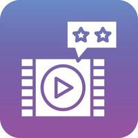 film recensie vector icoon