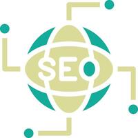 seo netwerk vector icoon