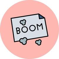 boom vector icoon