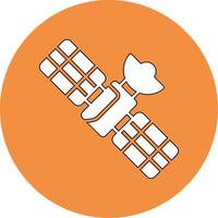 satelliet vector pictogram