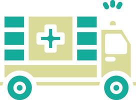 ambulance vector pictogram