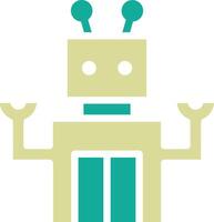 ruimte robot vector icoon