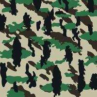 naadloos patroon met militaire camouflage vectorillustratie vector