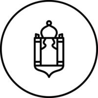 Arabisch lantaarn vector icoon