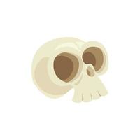 halloween schedel illustratie vector