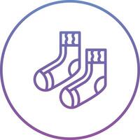 baby sokken vector icoon