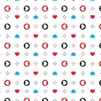 printpolka dot patroon achtergrond behang vector illustratie