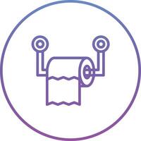 toilet papier vector icoon