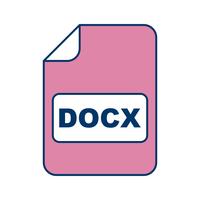 docx vector pictogram