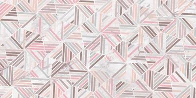 geometrische patroon roze achtergrond met marmeren textuur vector