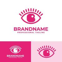 brief b oog logo, geschikt voor bedrijf verwant naar visie, spion, optisch, of oog met eerste b vector