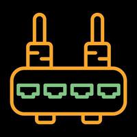 router vector pictogram