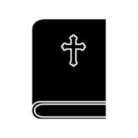 Bijbel icoon vector. religie illustratie teken. geloof symbool of logo. vector