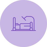 bed vector icoon