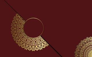 luxe sier mandala achtergrond met Arabische islamitische Oost-patroon stijl premium vector gratis vector