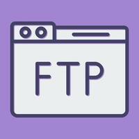 ftp vector icoon