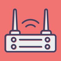 router vector pictogram