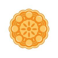 chinese mooncake traditioneel vector