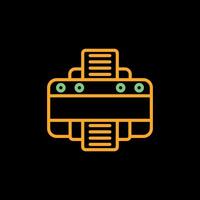 printer vector pictogram