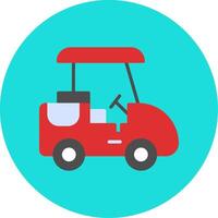 golf caddy vecto icoon vector