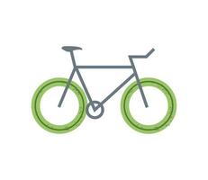 groene fietsomgeving vector