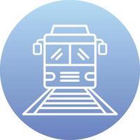 trein vecto icoon vector