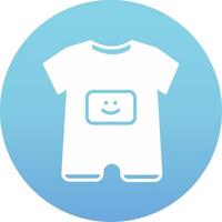 baby jongen kleding vecto icoon vector