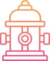 brand hydrant vecto icoon vector