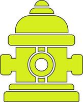 brand hydrant vecto icoon vector