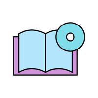 Boek DVD Vector Icon