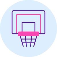 basketbal hoepel vecto icoon vector