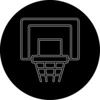 basketbal hoepel vecto icoon vector