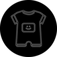 baby jongen kleding vecto icoon vector