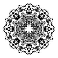 mandala ziel kleurplaat vector