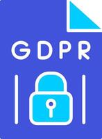 gdpr vecto icoon vector