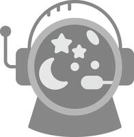 astronaut helm vecto icoon vector