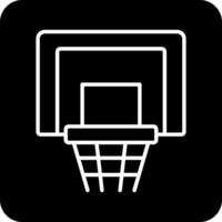 basketbal hoepel vecto icoon vector