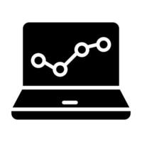 gegevens analyse icoon vector. gegevens wetenschap illustratie teken. analytics symbool. handel logo. vector