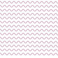 reeks van golvend zigzag lijnen vector