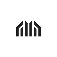 modern abstract brief m logo vector