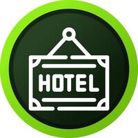 hotel creatief icoon ontwerp vector