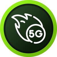 5g creatief icoon ontwerp vector