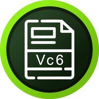 vc6 creatief icoon ontwerp vector