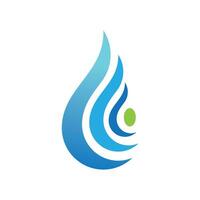 waterdruppel logo sjabloon vector