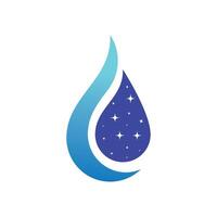 waterdruppel logo sjabloon vector